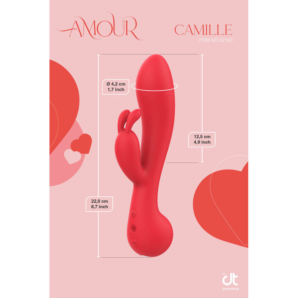 Vibrators, Sex Toy Kits and Sex Toys at Cloud9Adults - Amour Rabbit Vibe Camille - Buy Sex Toys Online
