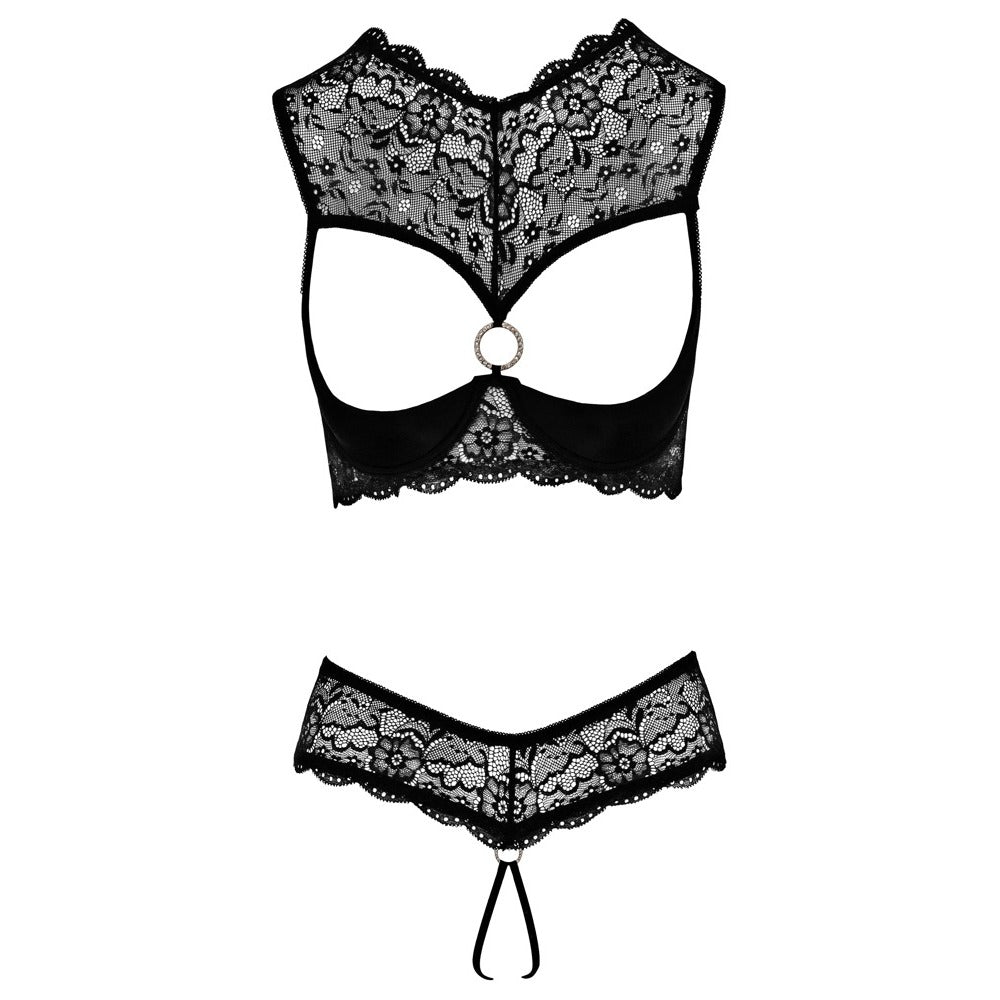 Vibrators, Sex Toy Kits and Sex Toys at Cloud9Adults - Cottelli Shelf Bra and String - Buy Sex Toys Online