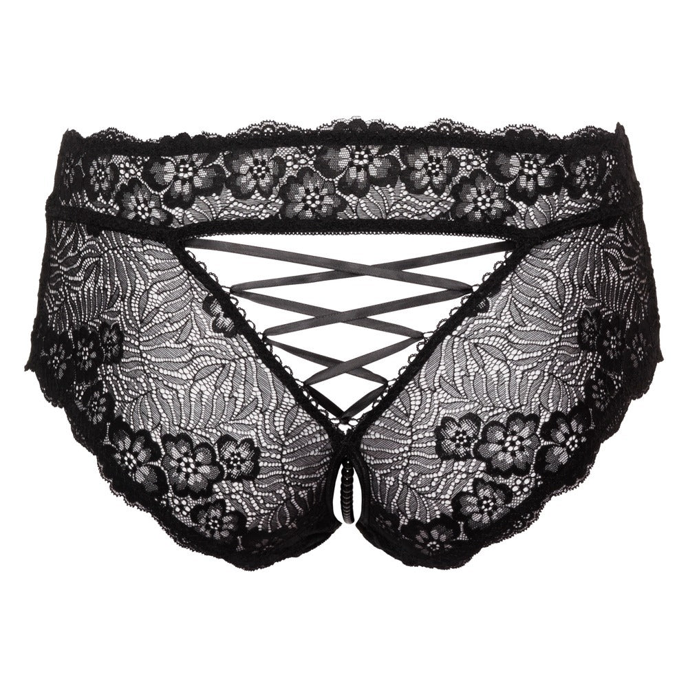 Vibrators, Sex Toy Kits and Sex Toys at Cloud9Adults - Cottelli Curves Panties With Pearl Chain - Buy Sex Toys Online