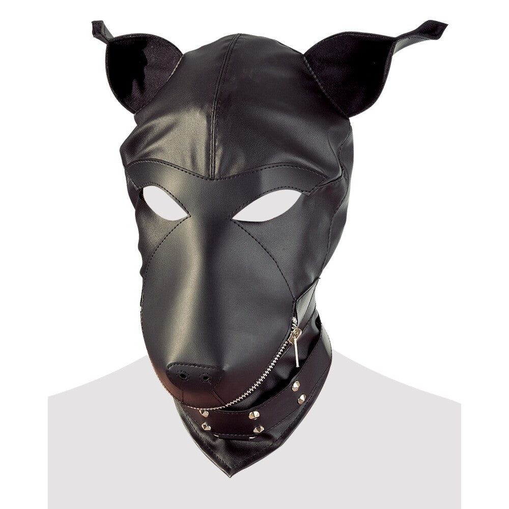 Imitation Leather Dog Mask | Cloud9Adults