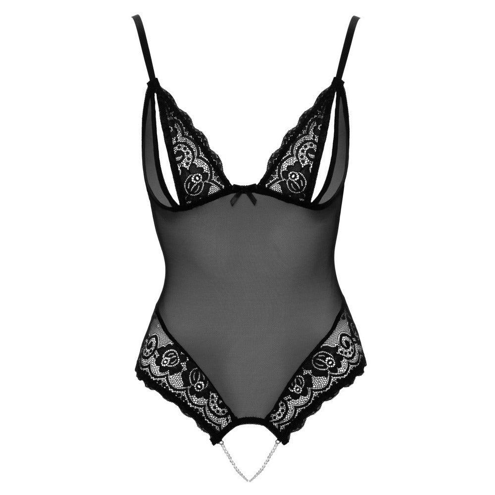Vibrators, Sex Toy Kits and Sex Toys at Cloud9Adults - Cottelli Crotchless Peek a Boo Body - Buy Sex Toys Online