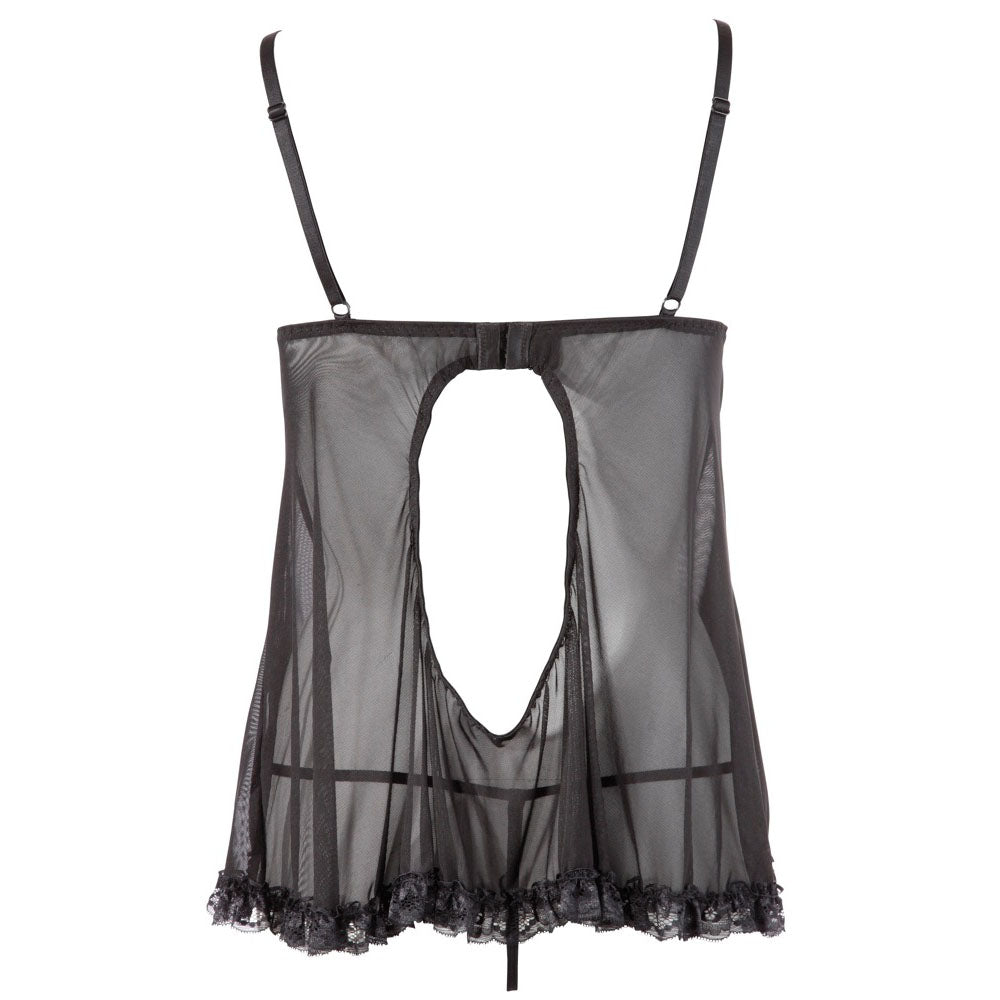 Vibrators, Sex Toy Kits and Sex Toys at Cloud9Adults - Cottelli Open Babydoll And String Back - Buy Sex Toys Online