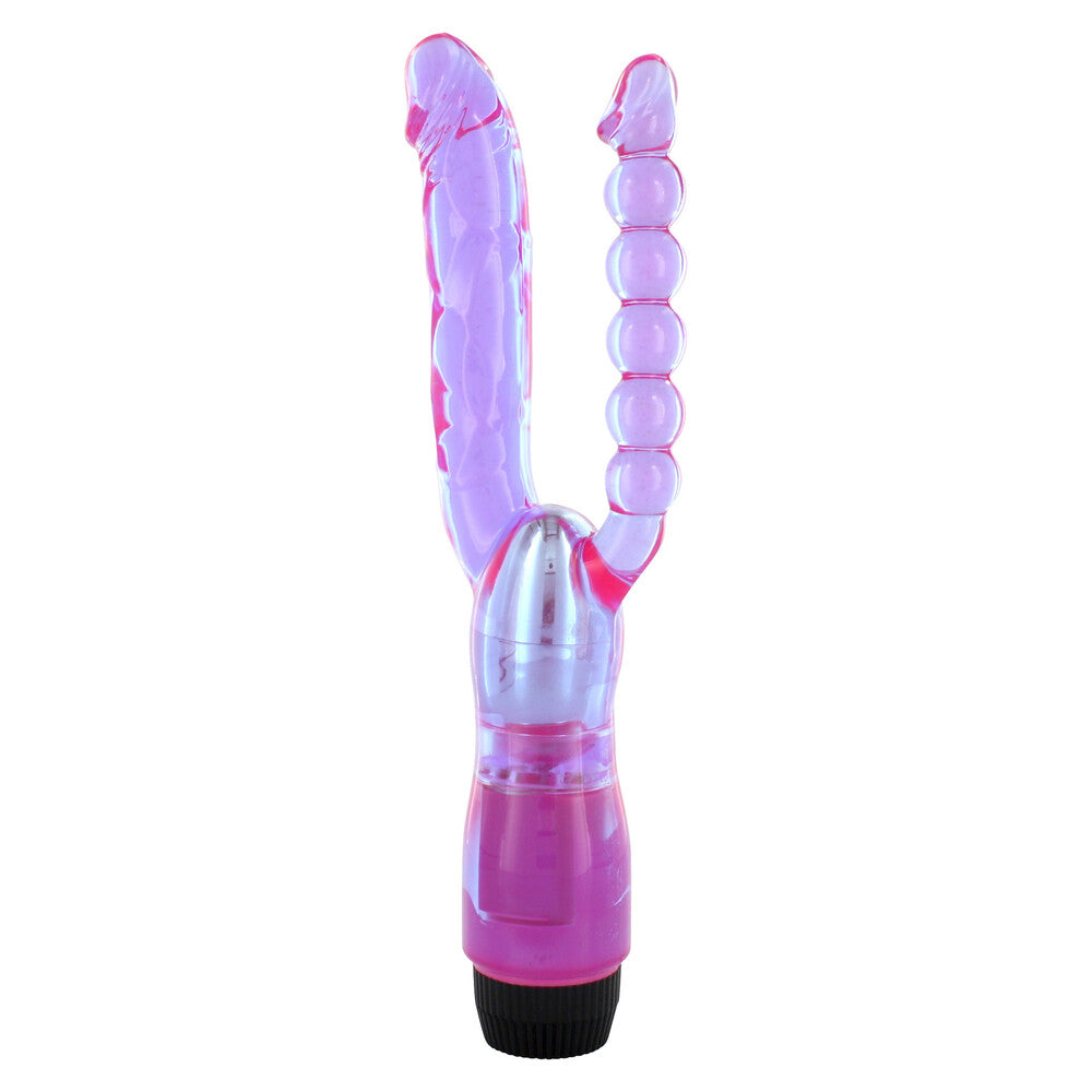 Vibrators, Sex Toy Kits and Sex Toys at Cloud9Adults - XCEL Double Penetrating Vibrator - Buy Sex Toys Online