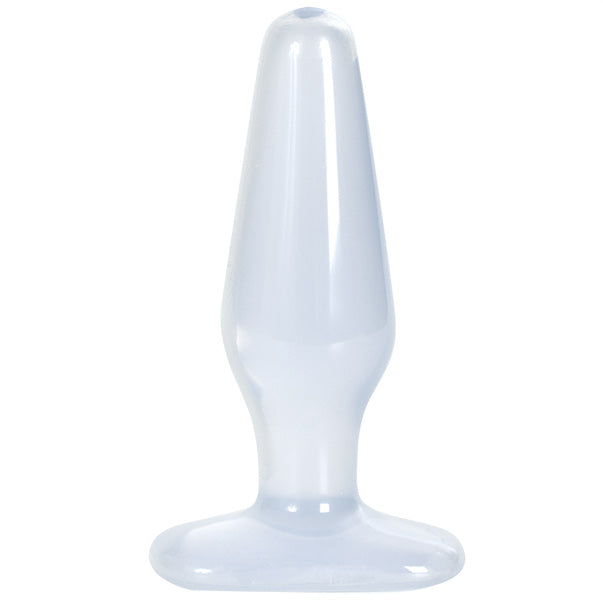 Vibrators, Sex Toy Kits and Sex Toys at Cloud9Adults - Butt Plug Clear Jelly Medium - Buy Sex Toys Online