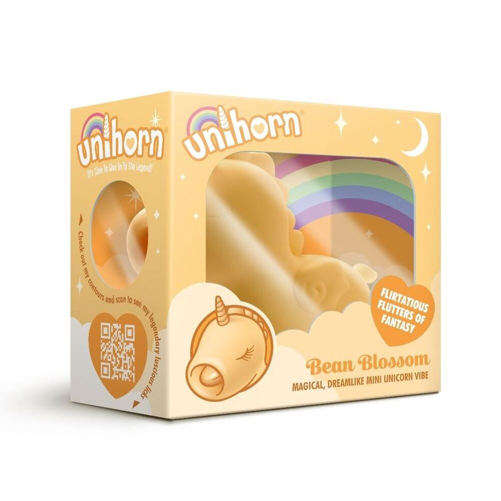 Vibrators, Sex Toy Kits and Sex Toys at Cloud9Adults - Unihorn Bean Blossom Flickering Tongue Unicorn Vibe - Buy Sex Toys Online
