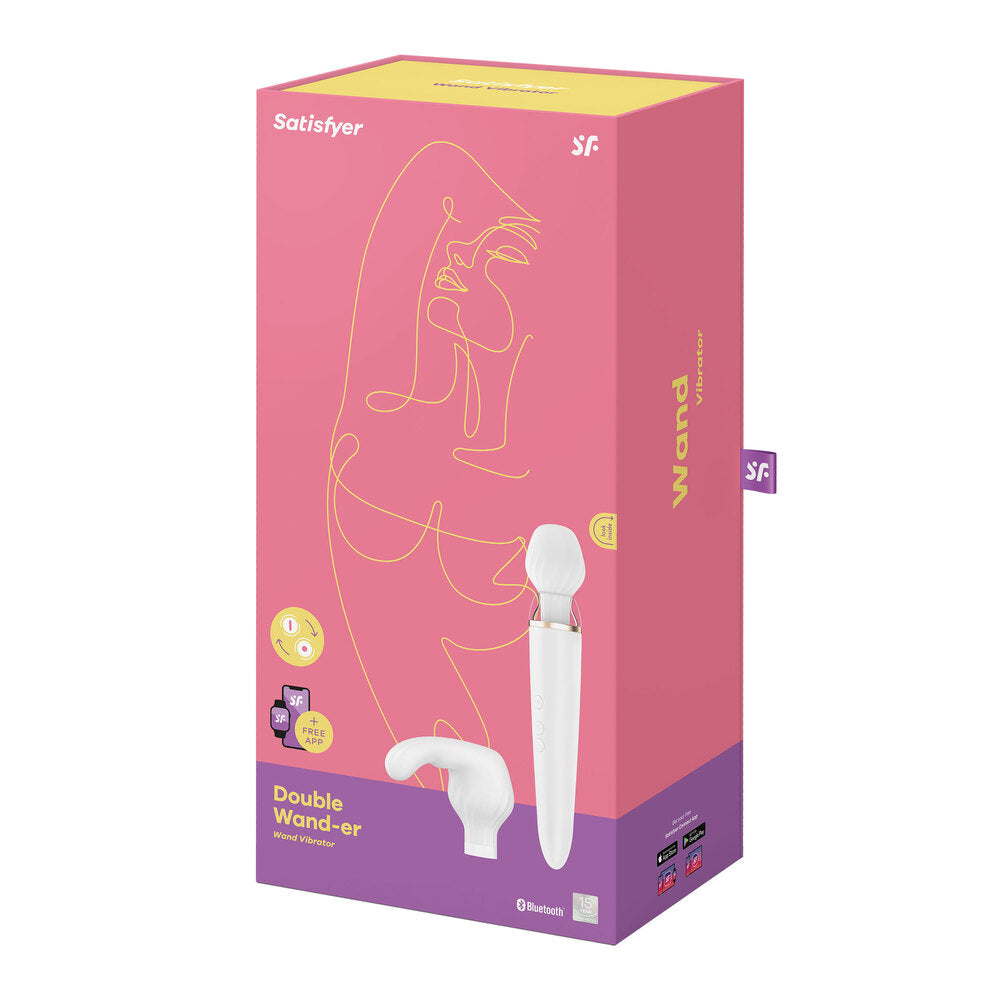 Vibrators, Sex Toy Kits and Sex Toys at Cloud9Adults - Satisfyer Double Wander Bluetooth and App - Buy Sex Toys Online