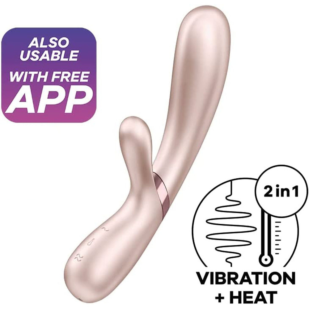 Vibrators, Sex Toy Kits and Sex Toys at Cloud9Adults - Satisfyer Hot Lover Warming Vibrator With App Control Pink - Buy Sex Toys Online