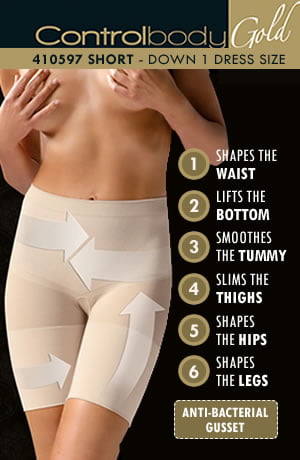 Vibrators, Sex Toy Kits and Sex Toys at Cloud9Adults - Control Body 410597 Shaping Shorts Bianco - Buy Sex Toys Online