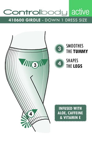 Vibrators, Sex Toy Kits and Sex Toys at Cloud9Adults - Control Body 410600 Infused Shaping Leggings Skin - Buy Sex Toys Online