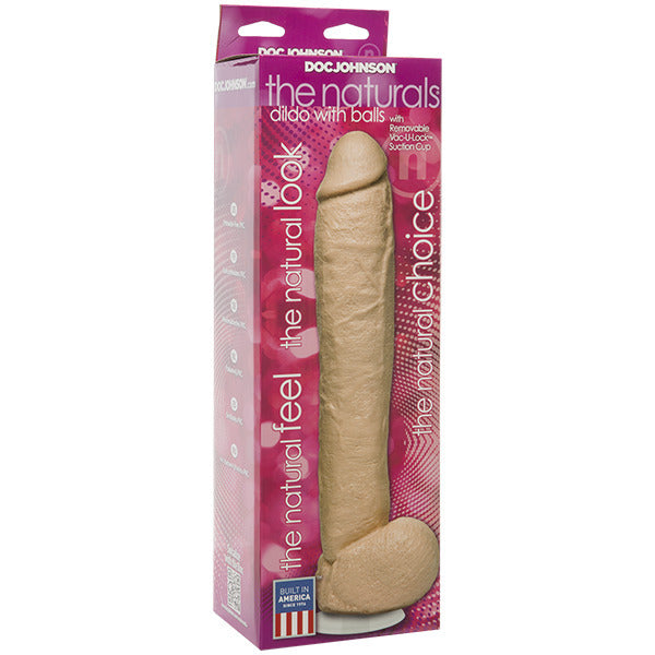 Vibrators, Sex Toy Kits and Sex Toys at Cloud9Adults - The Naturals 12 Inch Dong With Balls - Buy Sex Toys Online