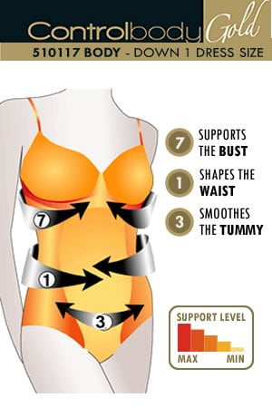 Vibrators, Sex Toy Kits and Sex Toys at Cloud9Adults - Control Body 510117 Shaping Body Bianco - Buy Sex Toys Online