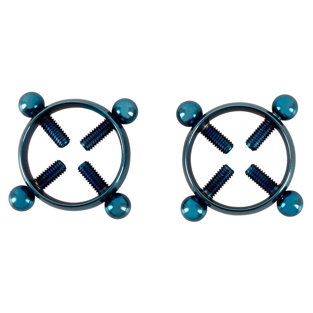 Vibrators, Sex Toy Kits and Sex Toys at Cloud9Adults - Bad Kitty Blue Moon Nipple Jewelery - Buy Sex Toys Online