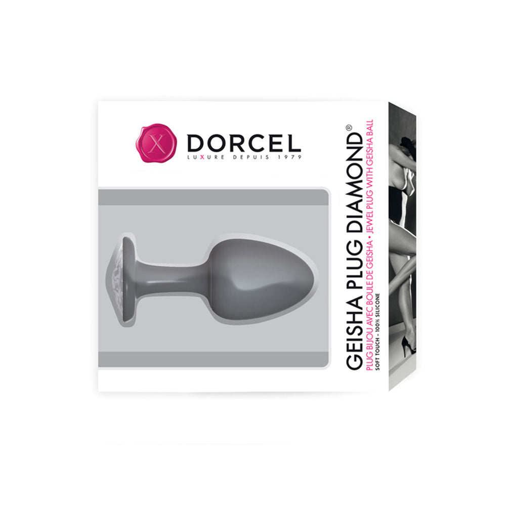 Vibrators, Sex Toy Kits and Sex Toys at Cloud9Adults - Dorcel Medium Geisha Anal Plug Diamond - Buy Sex Toys Online