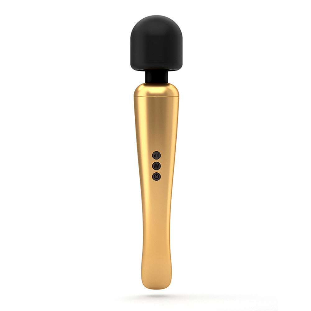 Vibrators, Sex Toy Kits and Sex Toys at Cloud9Adults - Dorcel Rechargeable Mega Wand Gold - Buy Sex Toys Online