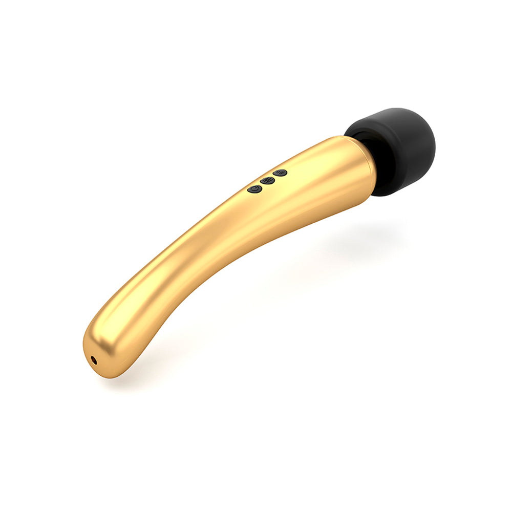 Vibrators, Sex Toy Kits and Sex Toys at Cloud9Adults - Dorcel Rechargeable Mega Wand Gold - Buy Sex Toys Online
