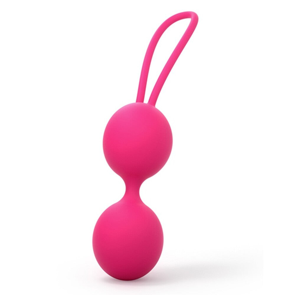 Vibrators, Sex Toy Kits and Sex Toys at Cloud9Adults - Dorcel Soft Touch Geisha Dual Balls Pink - Buy Sex Toys Online