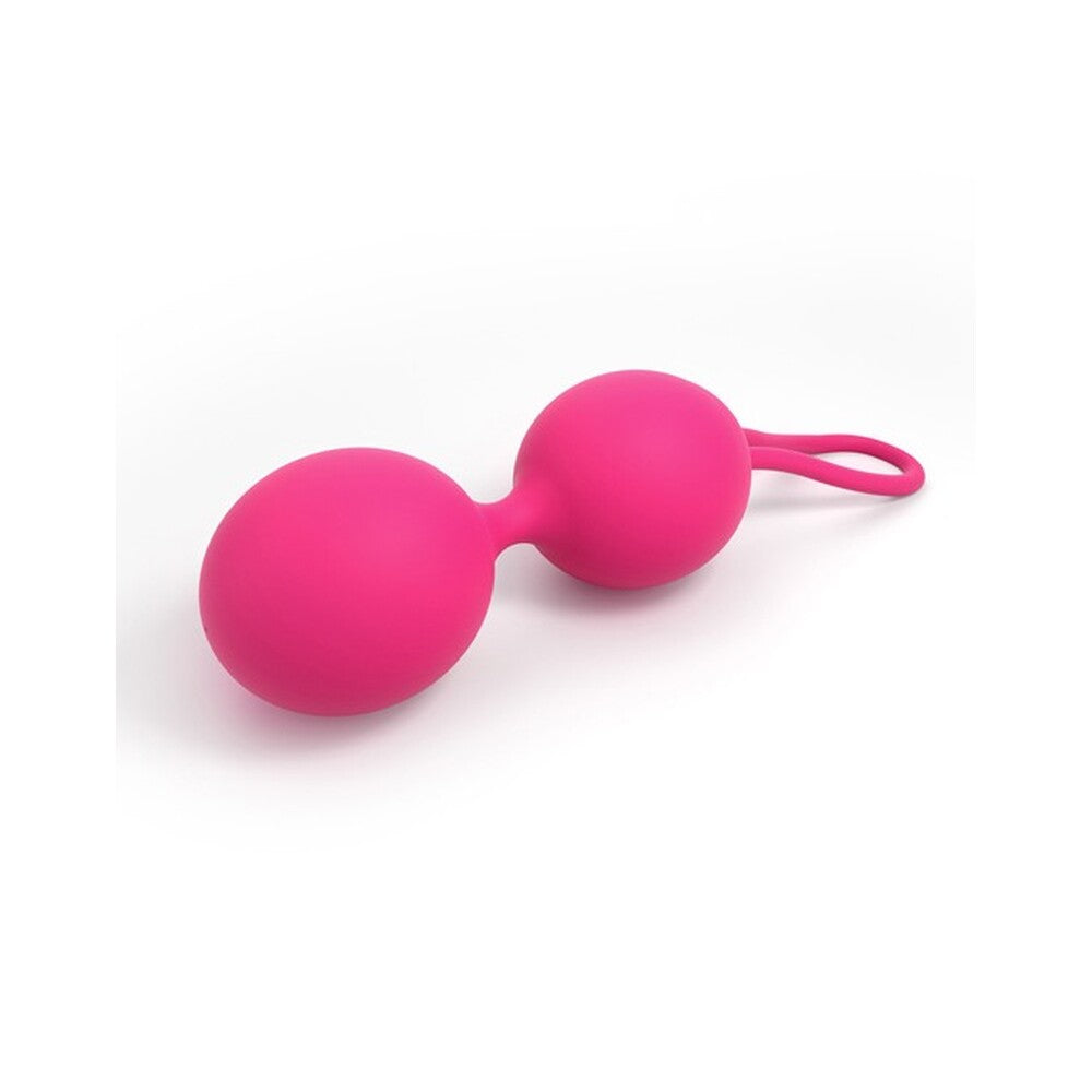 Vibrators, Sex Toy Kits and Sex Toys at Cloud9Adults - Dorcel Soft Touch Geisha Dual Balls Pink - Buy Sex Toys Online