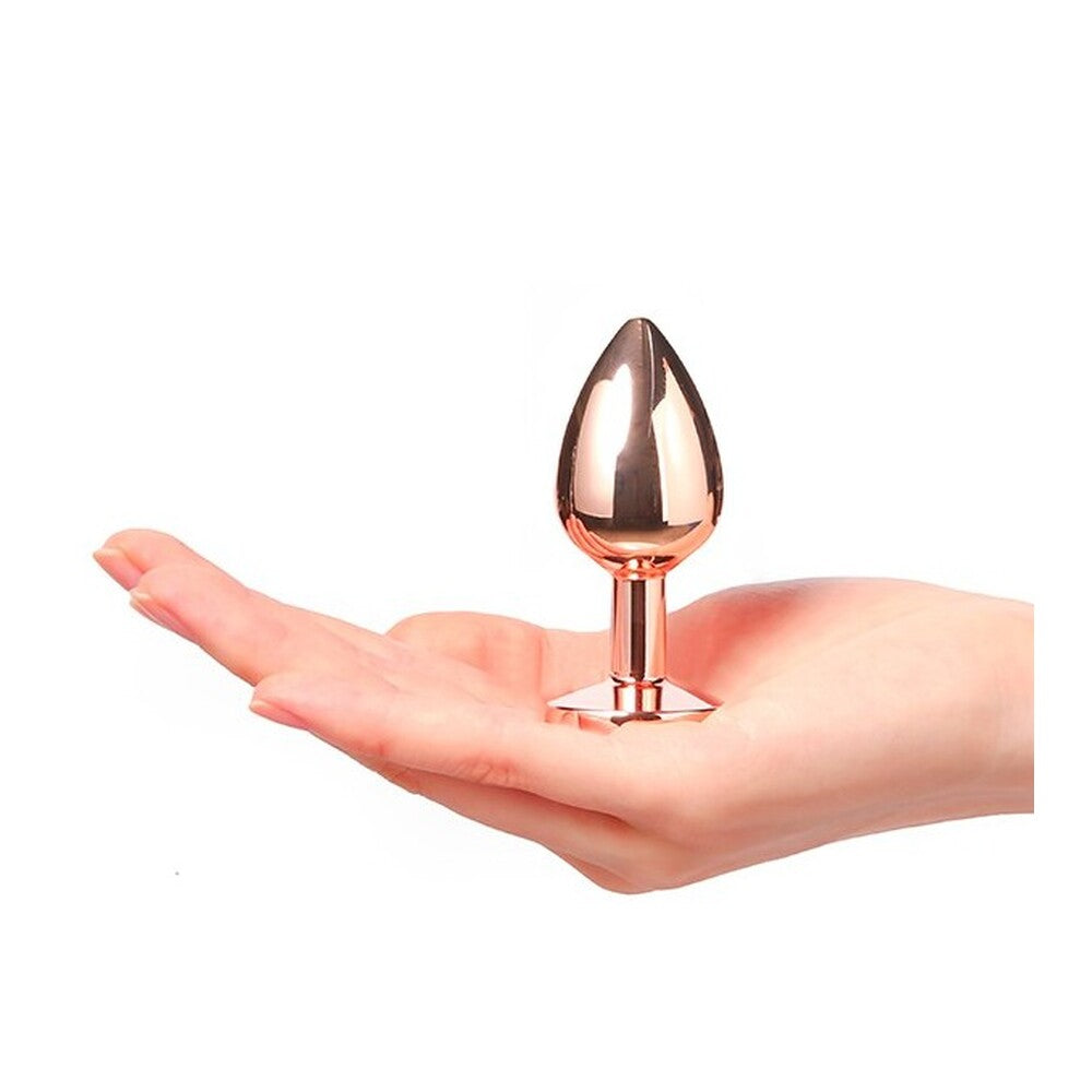 Vibrators, Sex Toy Kits and Sex Toys at Cloud9Adults - Dorcel Diamond Butt Plug Rose Gold Small - Buy Sex Toys Online