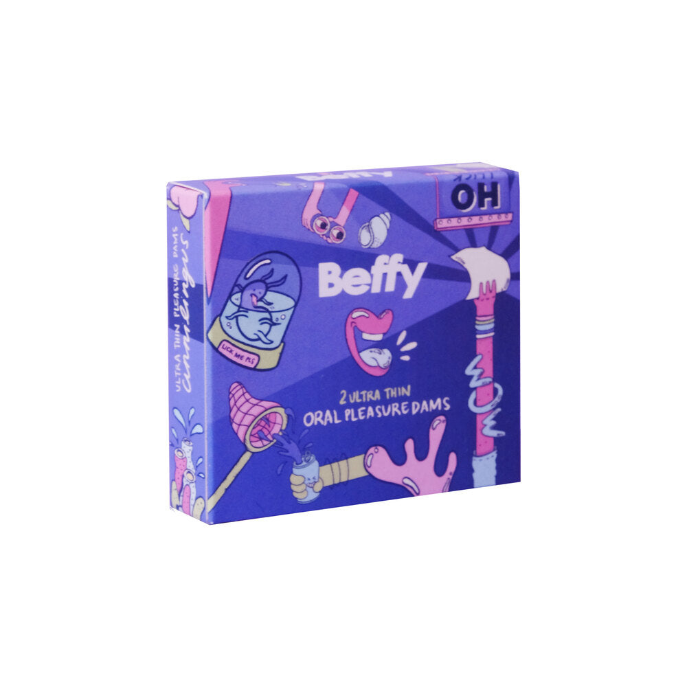 Vibrators, Sex Toy Kits and Sex Toys at Cloud9Adults - Beffy Ultra Thin Oral Pleasure Dams 2 Pieces - Buy Sex Toys Online