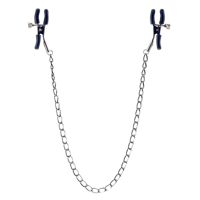 Vibrators, Sex Toy Kits and Sex Toys at Cloud9Adults - Squeeze And Please Nipple Clamps With Chain - Buy Sex Toys Online