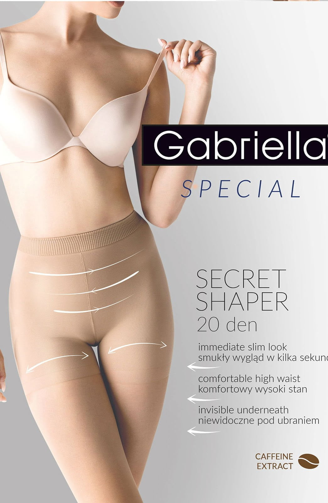 Vibrators, Sex Toy Kits and Sex Toys at Cloud9Adults - Gabriella Secret Shaper Tights Black - Buy Sex Toys Online