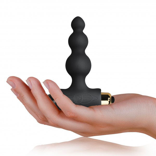 Vibrators, Sex Toy Kits and Sex Toys at Cloud9Adults - Rocks Off Bubbles Petite Sensations Black Butt Plug - Buy Sex Toys Online