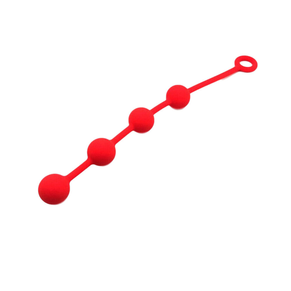 Vibrators, Sex Toy Kits and Sex Toys at Cloud9Adults - Red Quartet Anal Balls 3cm - Buy Sex Toys Online