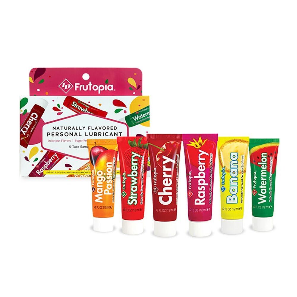 Vibrators, Sex Toy Kits and Sex Toys at Cloud9Adults - ID Frutopia Assorted 5 Tube Sampler Pack - Buy Sex Toys Online