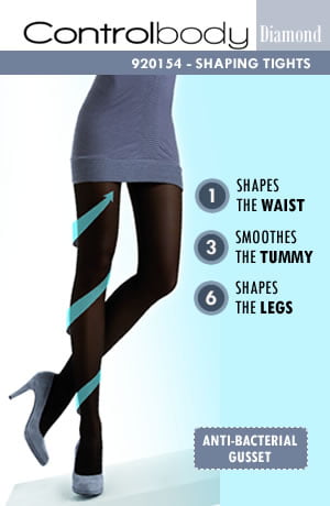 Vibrators, Sex Toy Kits and Sex Toys at Cloud9Adults - Control Body 920154 Shaping Tights Nero - Buy Sex Toys Online