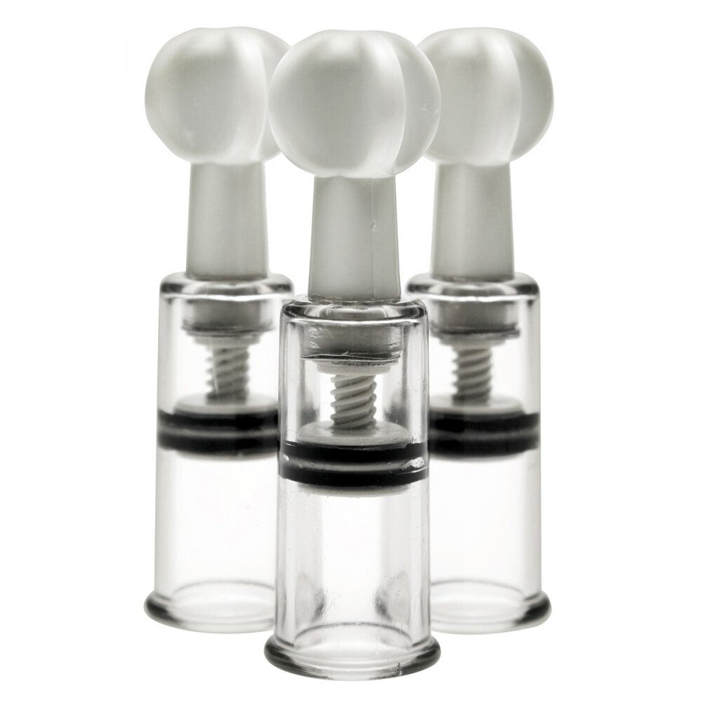Vibrators, Sex Toy Kits and Sex Toys at Cloud9Adults - Max Twist Clit and Nipple Triple Sucker Set - Buy Sex Toys Online