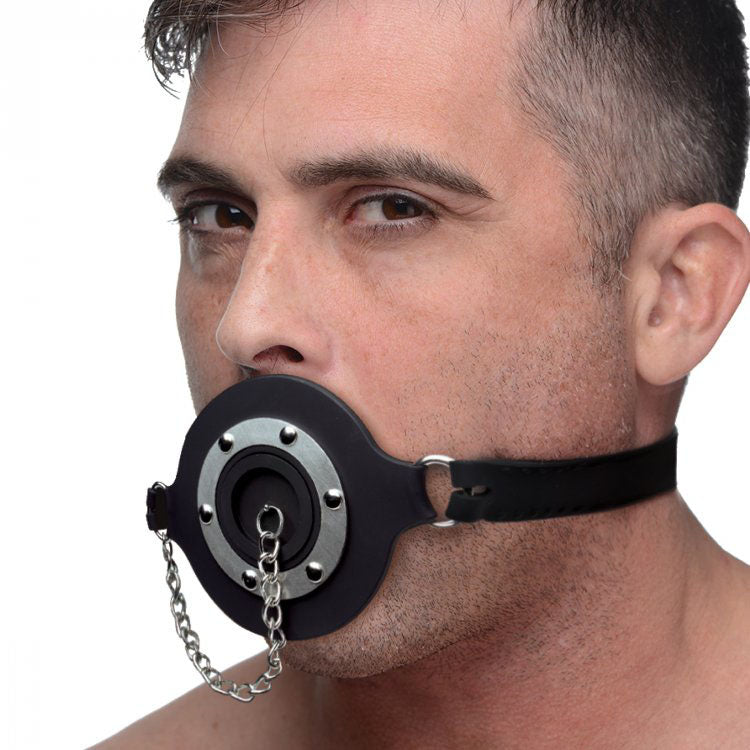 Vibrators, Sex Toy Kits and Sex Toys at Cloud9Adults - Pie Hole Silicone Feeding Gag - Buy Sex Toys Online