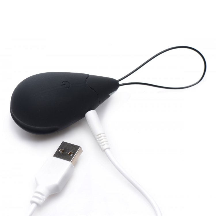 Vibrators, Sex Toy Kits and Sex Toys at Cloud9Adults - 10X Silicone Vibrating Egg Black - Buy Sex Toys Online