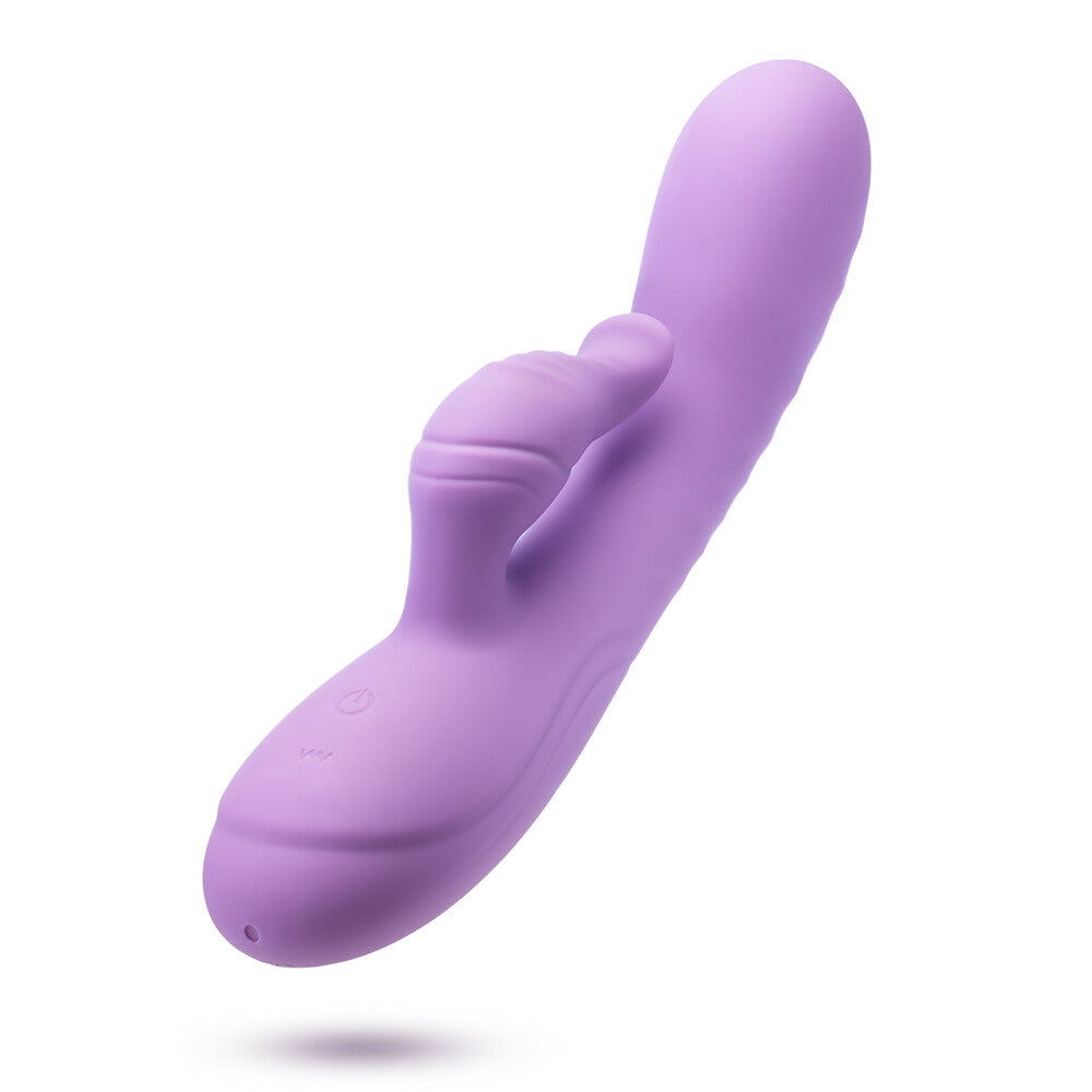 Vibrators, Sex Toy Kits and Sex Toys at Cloud9Adults - Blush Evelyn Powerful Dual Stimulator Vibe - Buy Sex Toys Online
