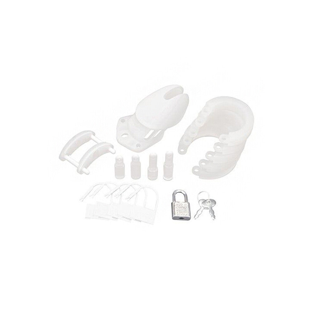 Vibrators, Sex Toy Kits and Sex Toys at Cloud9Adults - Blue Line Silicone Chastity Cage - Buy Sex Toys Online