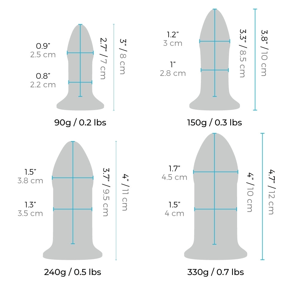 Vibrators, Sex Toy Kits and Sex Toys at Cloud9Adults - bVibe Anal Dilators Set - Buy Sex Toys Online