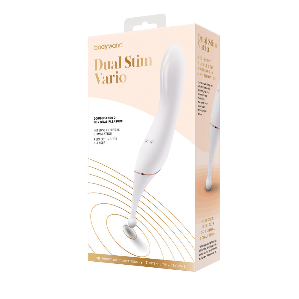 Vibrators, Sex Toy Kits and Sex Toys at Cloud9Adults - Bodywand Dual Stim Vario Clit Stimulator - Buy Sex Toys Online