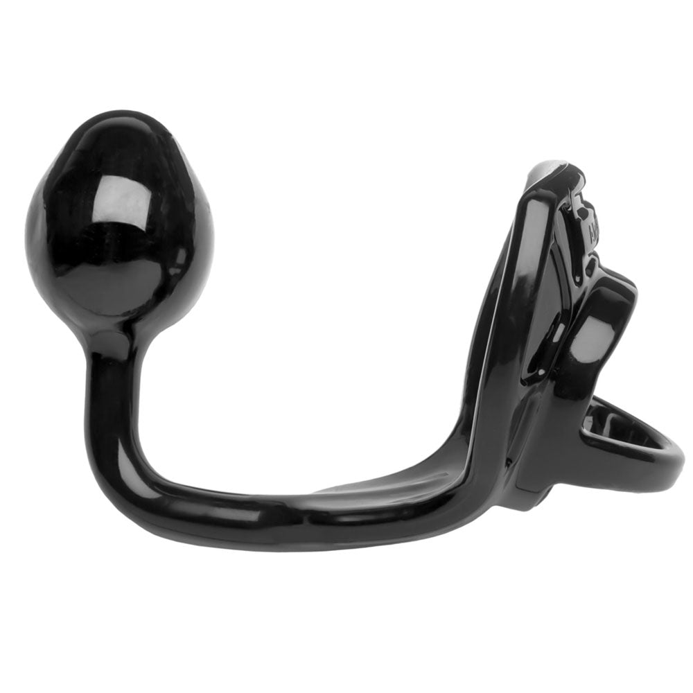 Vibrators, Sex Toy Kits and Sex Toys at Cloud9Adults - Perfect Fit Armour Tug Lock Black Medium - Buy Sex Toys Online