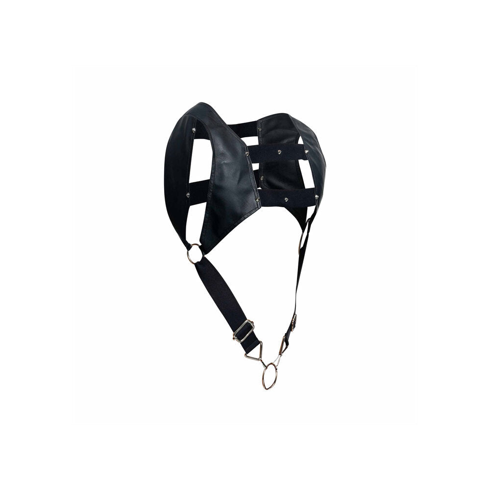 Vibrators, Sex Toy Kits and Sex Toys at Cloud9Adults - Male Basics Dngeon Crop Top Cockring Harness - Buy Sex Toys Online