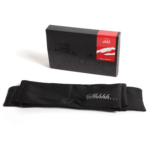 Vibrators, Sex Toy Kits and Sex Toys at Cloud9Adults - Bijoux Indiscrets Shhh Satin Luxury Blindfold - Buy Sex Toys Online