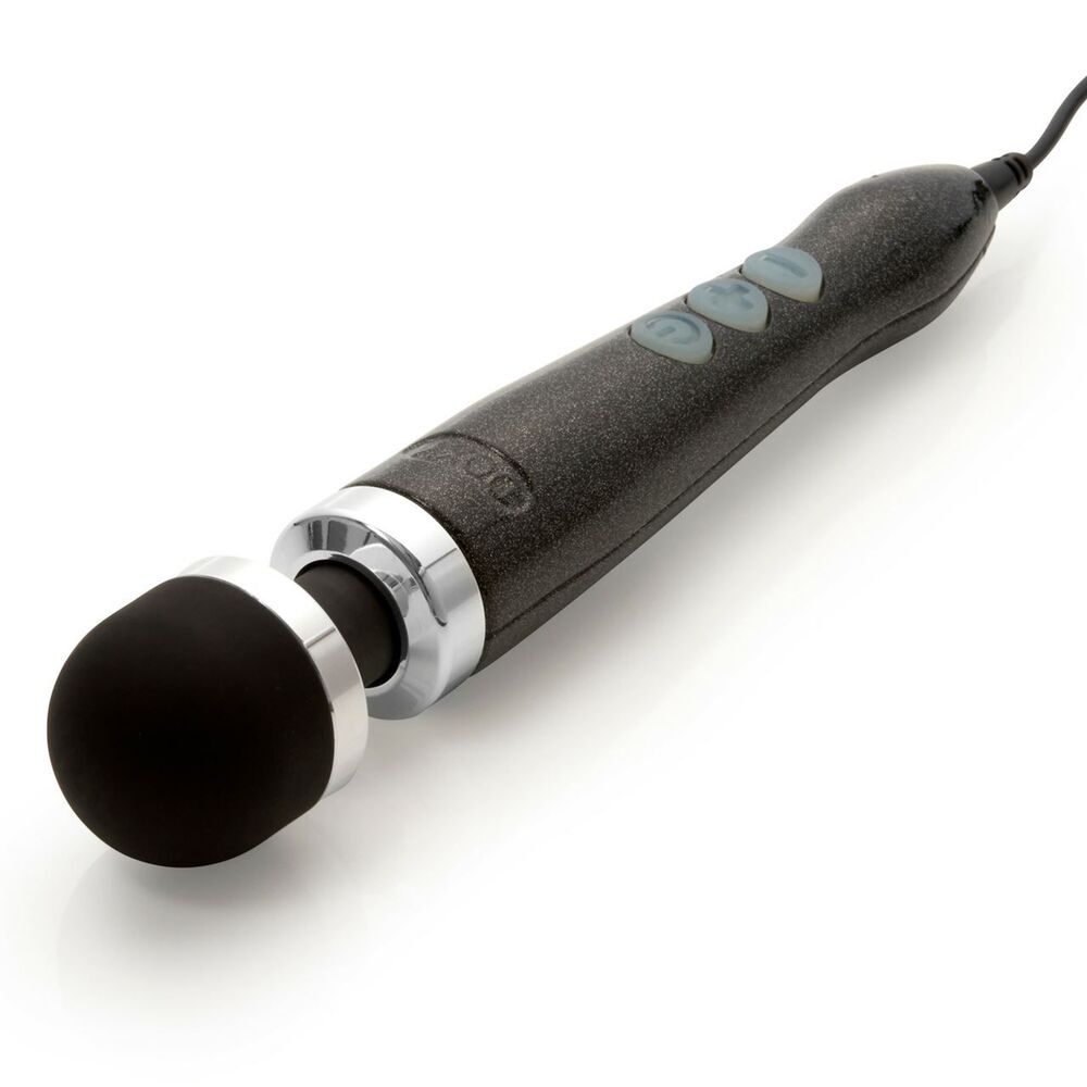 Vibrators, Sex Toy Kits and Sex Toys at Cloud9Adults - Doxy Wand Massager Number 3 Disco Black - Buy Sex Toys Online