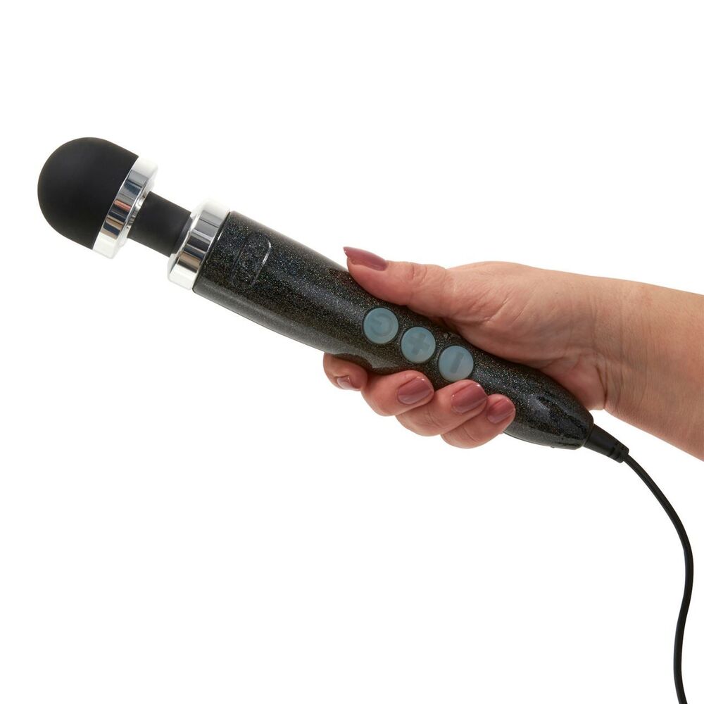 Vibrators, Sex Toy Kits and Sex Toys at Cloud9Adults - Doxy Wand Massager Number 3 Disco Black - Buy Sex Toys Online