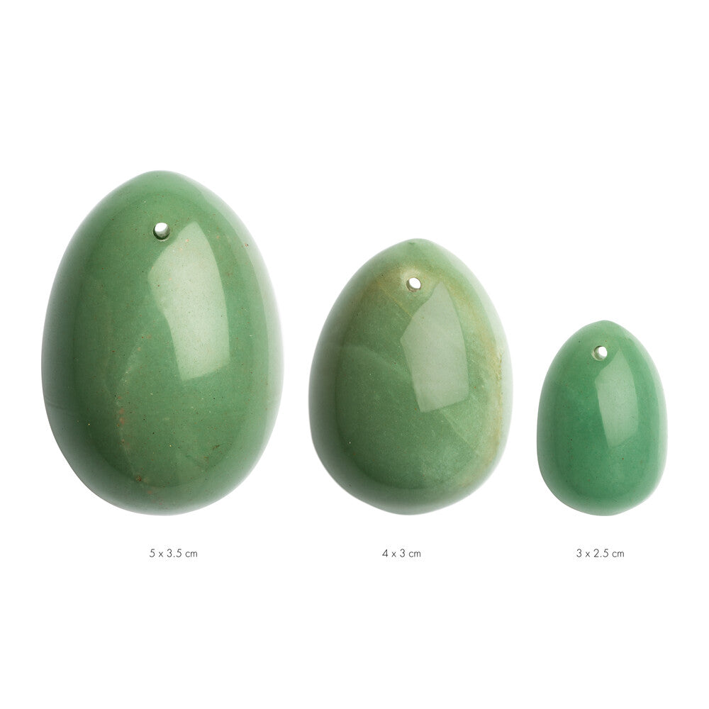 Vibrators, Sex Toy Kits and Sex Toys at Cloud9Adults - La Gemmes Yoni Egg Set Jade - Buy Sex Toys Online