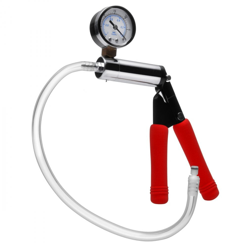 Vibrators, Sex Toy Kits and Sex Toys at Cloud9Adults - Size Matters Deluxe Steel Hand Pump - Buy Sex Toys Online