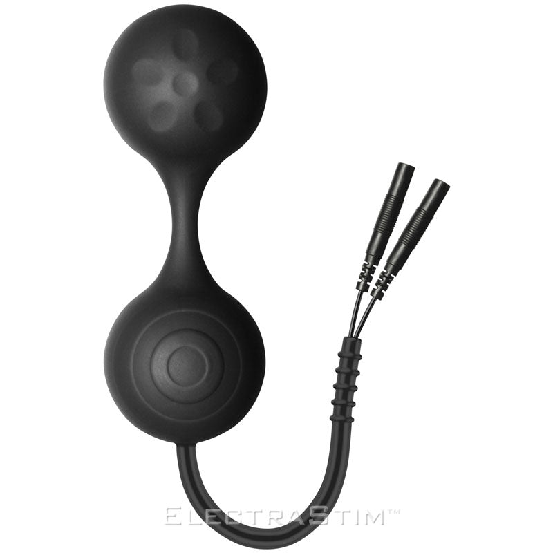 Vibrators, Sex Toy Kits and Sex Toys at Cloud9Adults - ElectraStim Silicone Noir Lula Electro Jiggle Kegel Balls - Buy Sex Toys Online