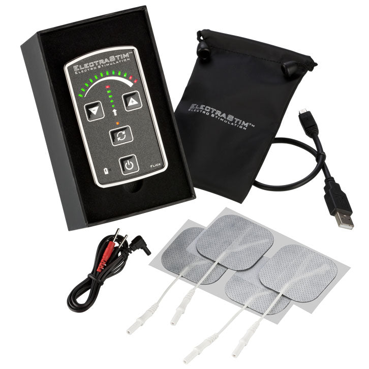 Vibrators, Sex Toy Kits and Sex Toys at Cloud9Adults - ElectraStim Flick Electro Stimulation Pack - Buy Sex Toys Online