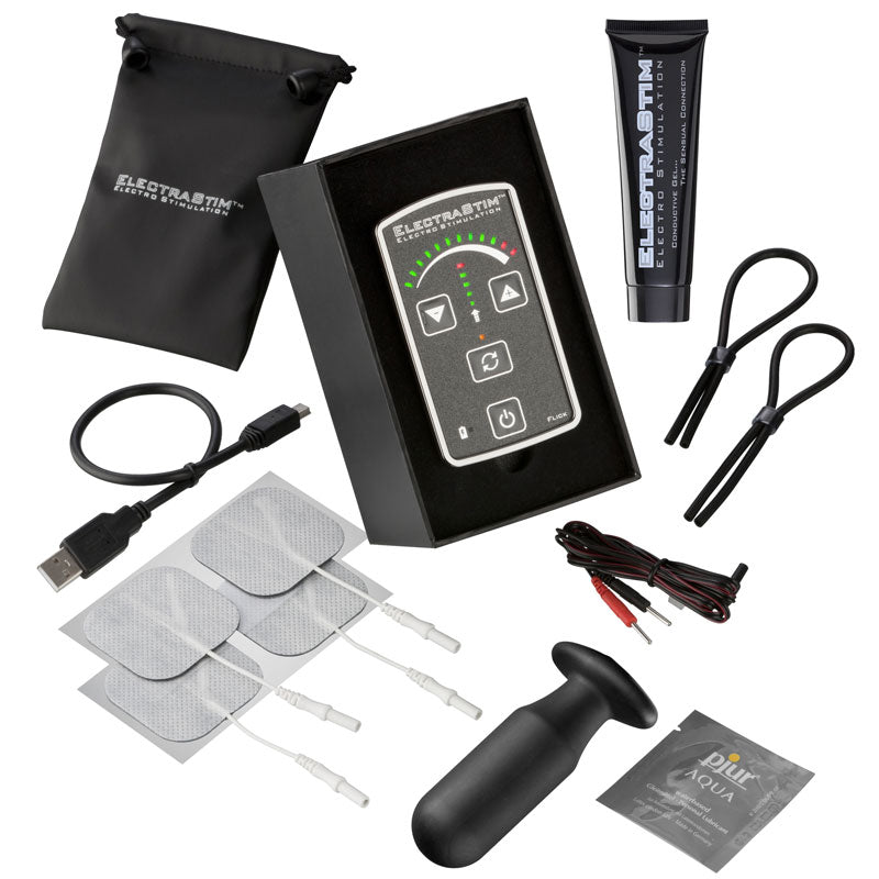 Vibrators, Sex Toy Kits and Sex Toys at Cloud9Adults - ElectraStim Flick Electro Stimulation Multi Pack - Buy Sex Toys Online