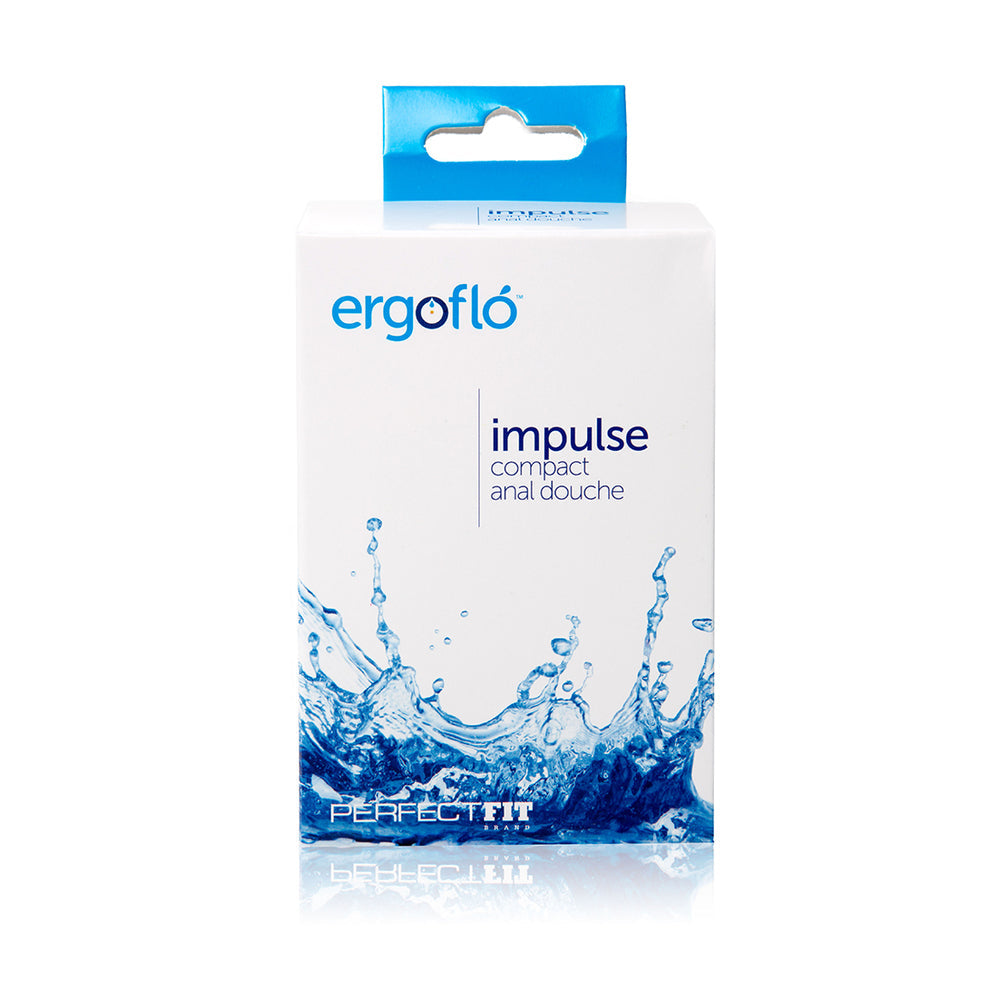 Vibrators, Sex Toy Kits and Sex Toys at Cloud9Adults - Perfect Fit Ergoflo Impulse Compact Anal Douche - Buy Sex Toys Online