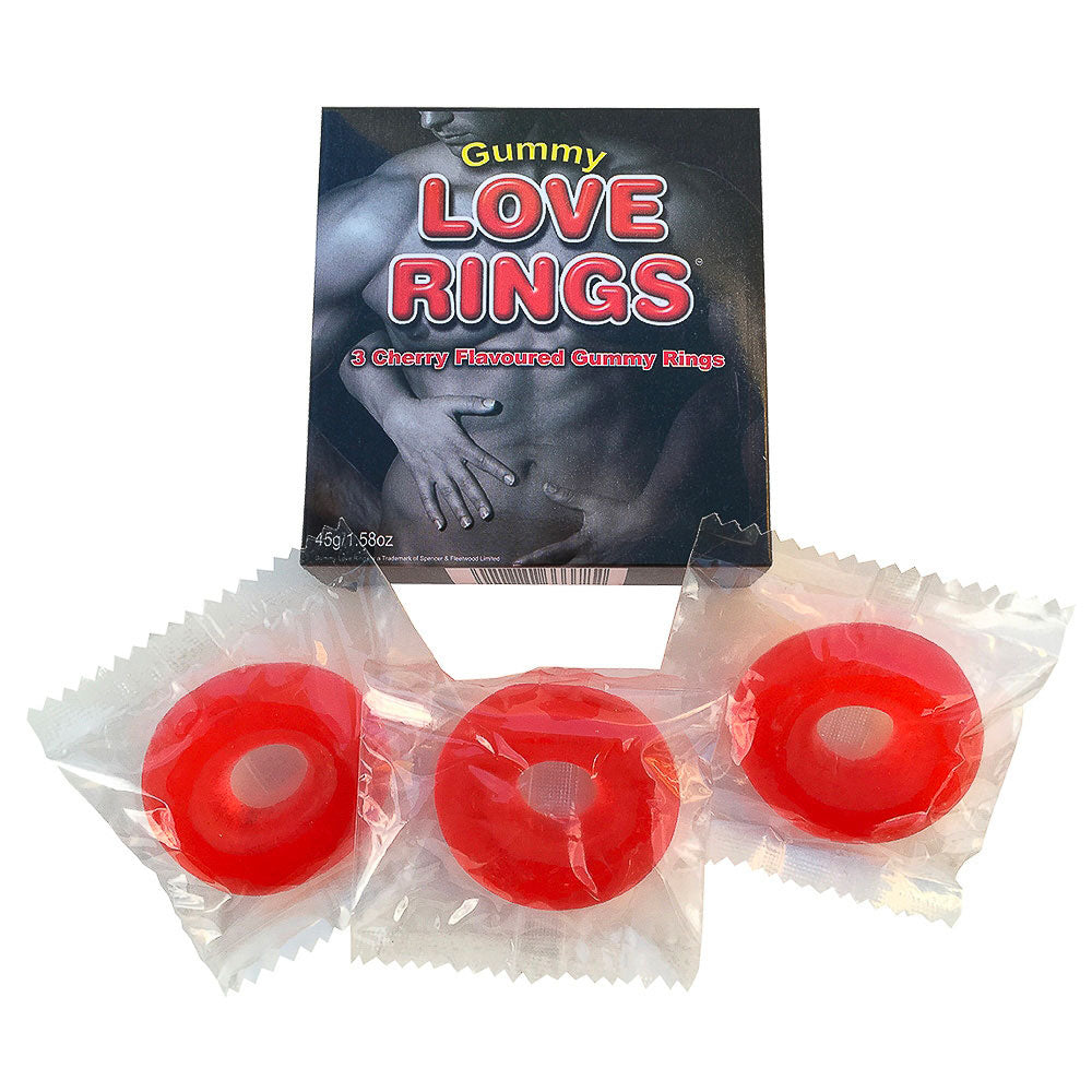 Vibrators, Sex Toy Kits and Sex Toys at Cloud9Adults - Gummy Love Rings - Buy Sex Toys Online