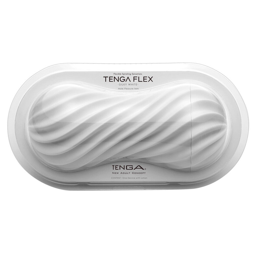 Tenga Flex Silky White Masturbator | Cloud9Adults