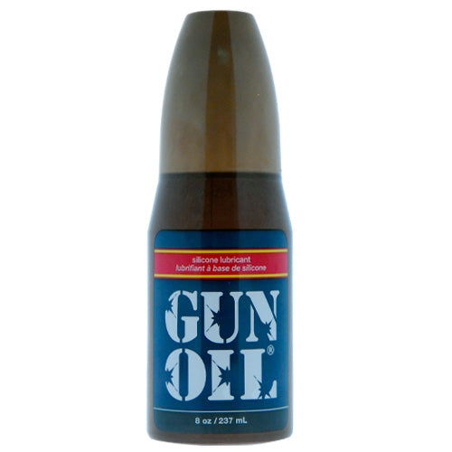 Vibrators, Sex Toy Kits and Sex Toys at Cloud9Adults - Gun Oil Silicone 8oz Lubricant - Buy Sex Toys Online